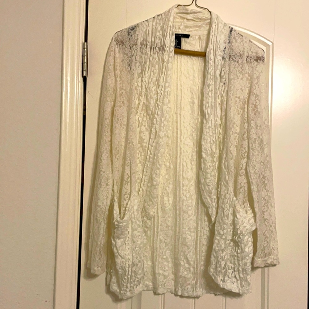 Lace cardigan